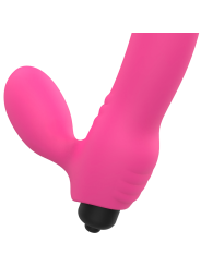 Vibratore Ohmama Bix Doppia Stimolazione Edizione Natalizia Rosa - OHMAMA VIBRATORS - Strap-on e Imbracature | erosidea.com