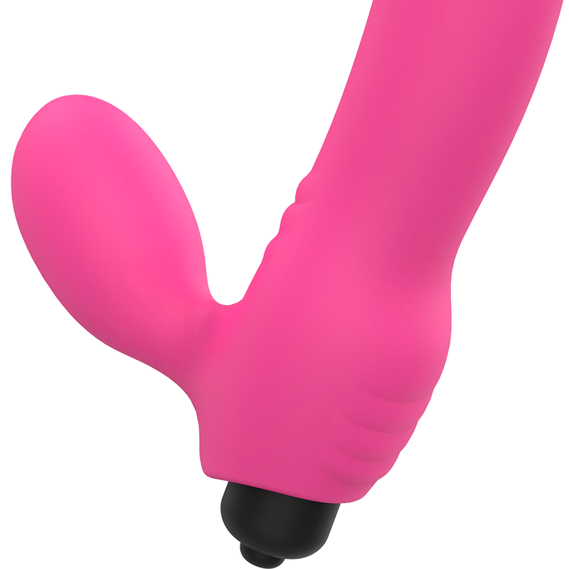 Vibratore Ohmama Bix Doppia Stimolazione Edizione Natalizia Rosa - OHMAMA VIBRATORS - Strap-on e Imbracature | erosidea.com