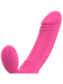 Vibratore Ohmama Bix Doppia Stimolazione Edizione Natalizia Rosa - OHMAMA VIBRATORS - Strap-on e Imbracature | erosidea.com