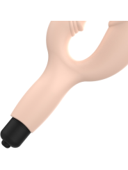 Vibratore Ohmama Classico Flesh Con Stimolazione G-Spot E Clitoride - OHMAMA STIMULATING - Vibratori Doppi | erosidea.com
