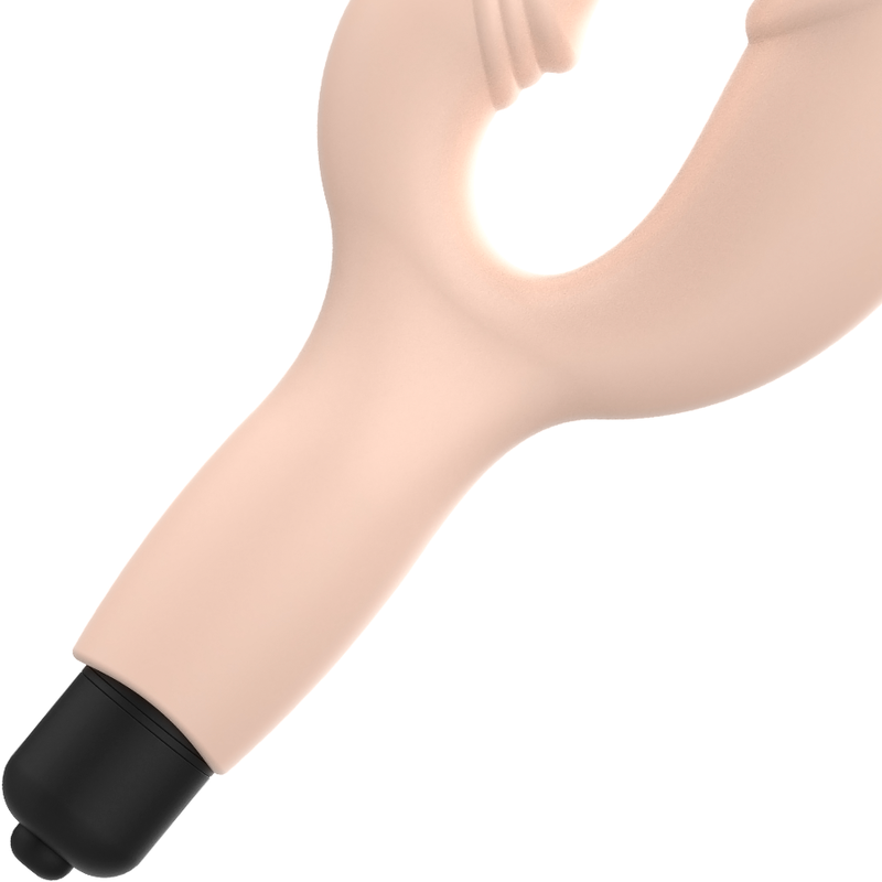 Vibratore Ohmama Classico Flesh Con Stimolazione G-Spot E Clitoride - OHMAMA STIMULATING - Vibratori Doppi | erosidea.com