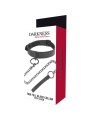 Darkness - Collana Nera Con Catena - DARKNESS BONDAGE - Collari e Guinzagli | erosidea.com