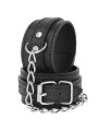 Darkness - Manette In Pelle Strutturata Nera - DARKNESS BONDAGE - Manette e Polsini | erosidea.com