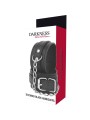 Darkness - Manette In Pelle Strutturata Nera - DARKNESS BONDAGE - Manette e Polsini | erosidea.com