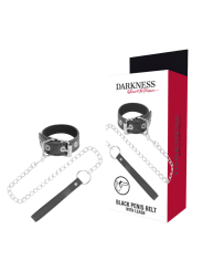 Darkness - Anello Per Pene Con Cinturino - DARKNESS BONDAGE - Costrittivi | erosidea.com