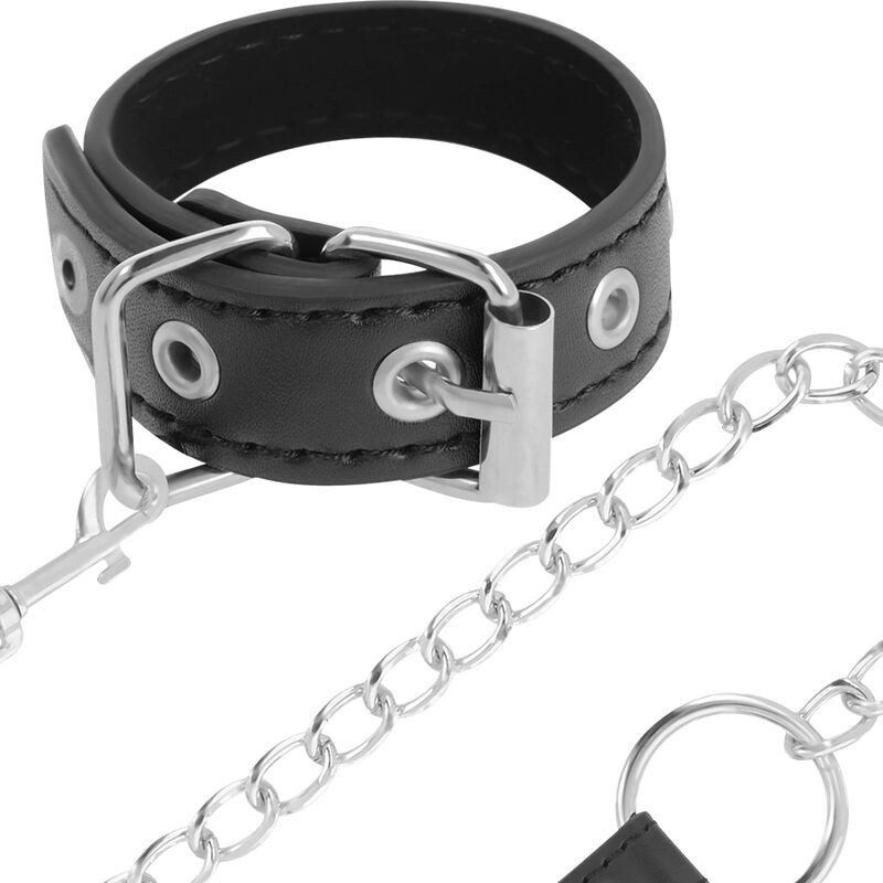 Darkness - Anello Per Pene Con Cinturino - DARKNESS BONDAGE - Costrittivi | erosidea.com