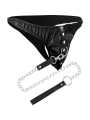 Darkness - Perizoma Di Sottomissione Con Catena In Metallo - DARKNESS BONDAGE - Costrittivi | erosidea.com
