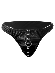 Darkness - Perizoma Di Sottomissione Con Catena In Metallo - DARKNESS BONDAGE - Costrittivi | erosidea.com