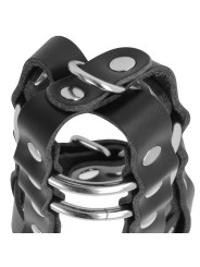 Darkness - Gabbia Di Castit In Pelle Con Serratura - DARKNESS BONDAGE - Costrittivi | erosidea.com