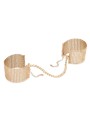 Bijoux - D‰Sir M‰Tallique Manette In Rete Di Metallo Dorato - BIJOUX DESIRE METALLIQUE - Manette e Polsini | erosidea.com