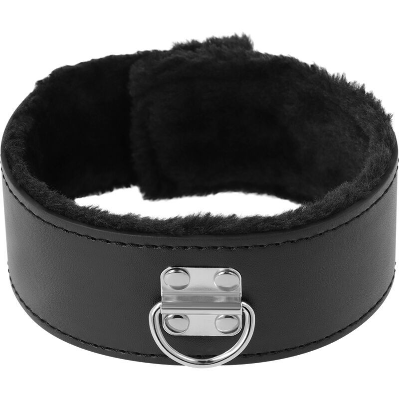 Darkness - Collana Foderata Con Catena In Titanio - DARKNESS BONDAGE - Collari e Guinzagli | erosidea.com