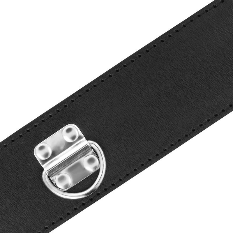 Darkness - Collare Bdsm Con Chiusura Nera - DARKNESS BONDAGE - Collari e Guinzagli | erosidea.com