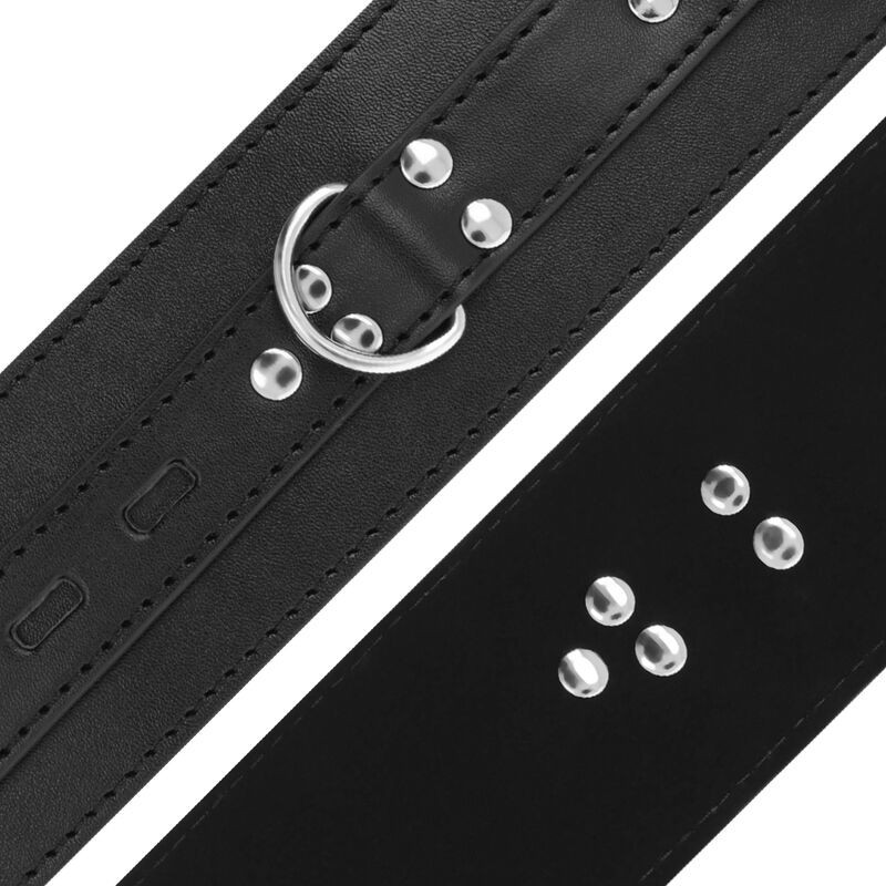 Darkness - Manette In Pelle Nera - DARKNESS BONDAGE - Manette e Polsini | erosidea.com