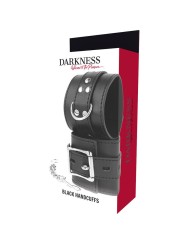 Darkness - Manette In Pelle Nera - DARKNESS BONDAGE - Manette e Polsini | erosidea.com