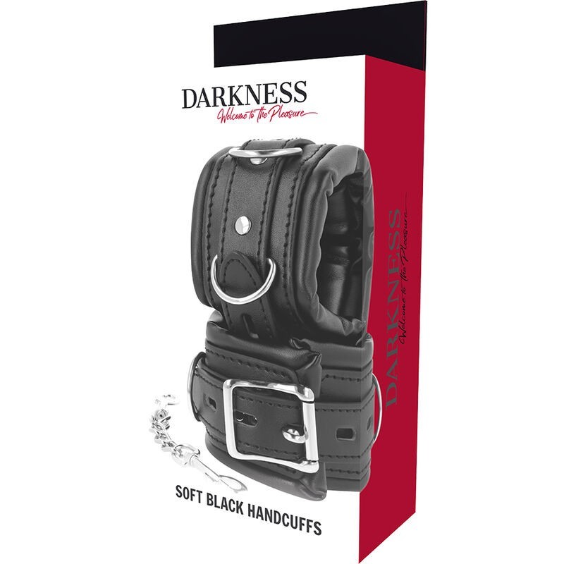 Darkness - Manette Bdsm Imbottite - DARKNESS BONDAGE - Manette e Polsini | erosidea.com