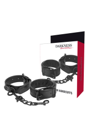 Darkness - Manette Large Con Struttura Sottile - DARKNESS BONDAGE - Manette e Polsini | erosidea.com