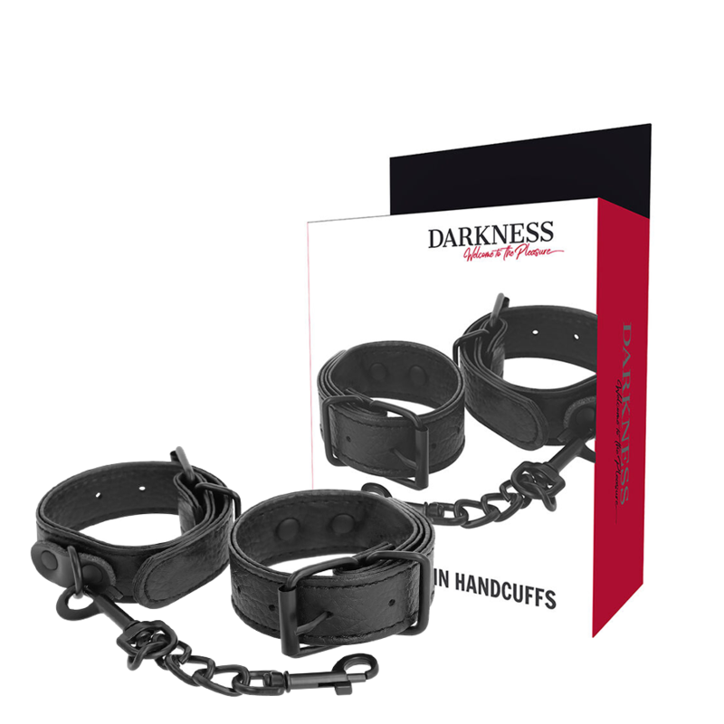 Darkness - Manette Large Con Struttura Sottile - DARKNESS BONDAGE - Manette e Polsini | erosidea.com