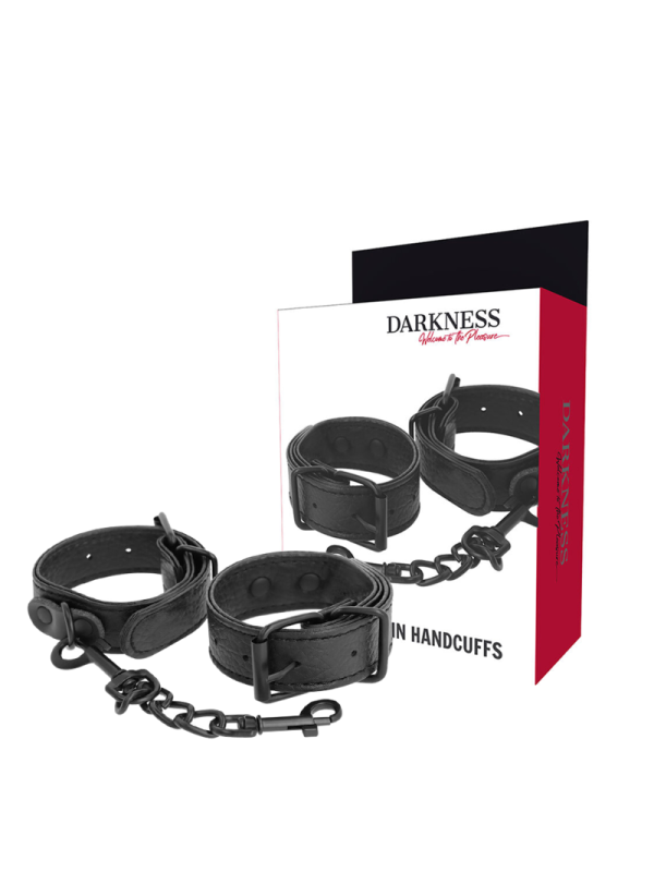 Darkness - Manette Large Con Struttura Sottile - DARKNESS BONDAGE - Manette e Polsini | erosidea.com