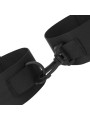 Darkness - Polsini Alla Caviglia In Nylon Nero - DARKNESS BONDAGE - Manette e Polsini | erosidea.com