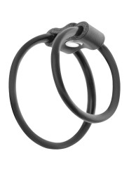 Darkness - Anelli Per Pene Duo Potenziatori. - DARKNESS BONDAGE - Anelli Fallici | erosidea.com