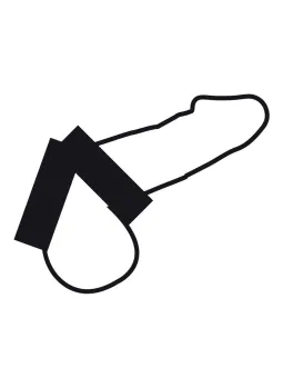 Armony - X-Ring Multiposizione Nero - ARMONY FOR HIM - Anelli Fallici | erosidea.com