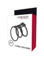Darkness - Set Di 3 Anelli Per Pene Flessibili - DARKNESS BONDAGE - Anelli Fallici | erosidea.com