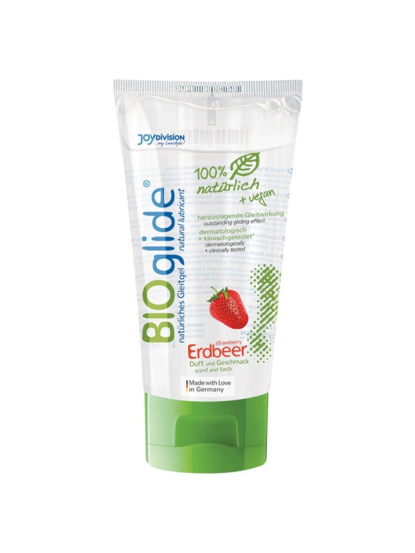 Joydivision Bioglide - Lubrificante Fragola 80 Ml - JOYDIVISION BIOGLIDE - Aromatizzati e Commestibili | erosidea.com