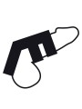 Darkness - Anello Doppio Per Pene E Testicoli In Pelle Regolabile - DARKNESS BONDAGE - Anelli Fallici | erosidea.com