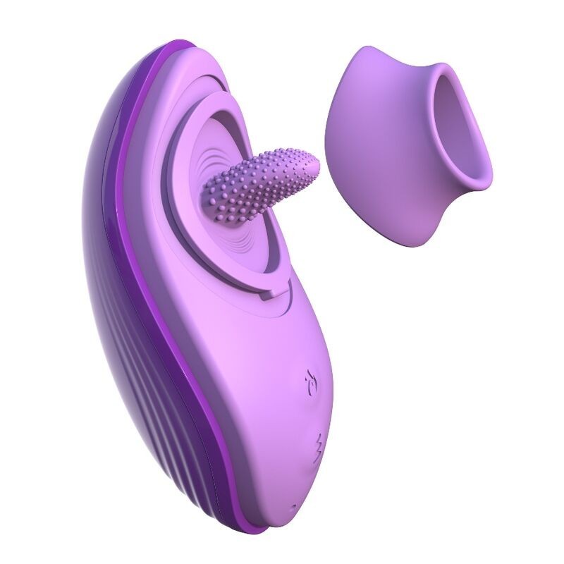 Fantasy For Her - Lingua Divertente In Silicone Viola - FANTASY FOR HER - Succhia Clitoride | erosidea.com