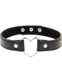 Coquette - Chic Desire Collana In Pelle Vegana Accessorio Cuore Donna - COQUETTE ACCESSORIES - Collari e Guinzagli | erosidea.com