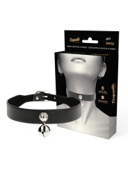 Coquette - Chic Desire Collana In Pelle Vegana Accessorio Donna Con Sonaglio - COQUETTE ACCESSORIES - Collari e Guinzagli | erosidea.com