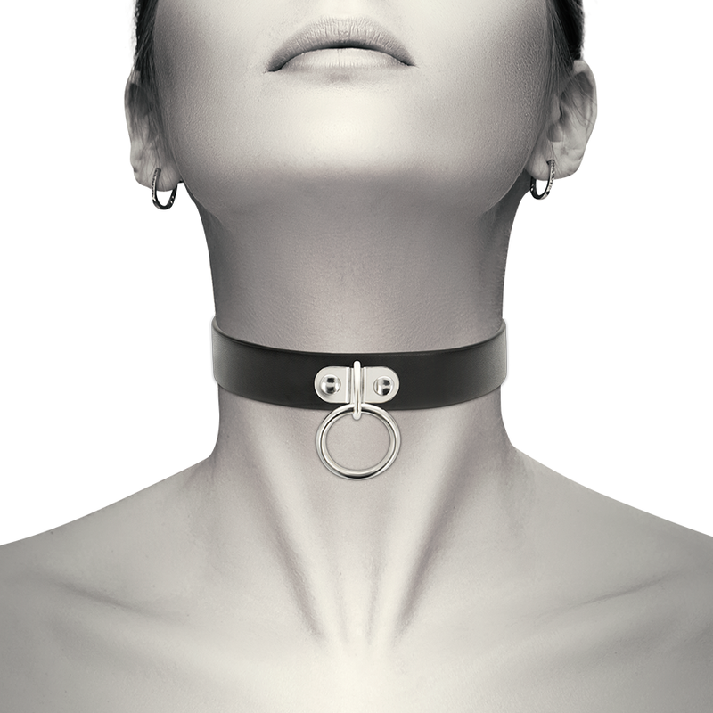 Coquette - Chic Desire Collana In Pelle Vegana Accessorio Fetish Donna - COQUETTE ACCESSORIES - Bondage | erosidea.com