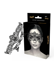 Coquette Chic Desire - Maschera Ampia In Pizzo Nero - COQUETTE ACCESSORIES - Maschere e Cappucci | erosidea.com