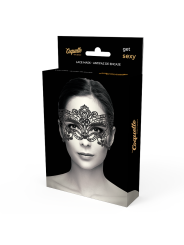 Coquette Chic Desire - Maschera Ampia In Pizzo Nero - COQUETTE ACCESSORIES - Maschere e Cappucci | erosidea.com