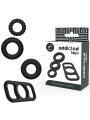 Addicted Toys - Set Di Anelli Per Pene - 4 Pezzi - Addicted Toys - Anelli Fallici | erosidea.com