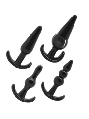 Addicted Toys - Set Di 4 Tappi Anali - Addicted Toys - Plug e Catene Anali | erosidea.com