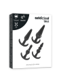 Addicted Toys - Set Di 4 Tappi Anali - Addicted Toys - Plug e Catene Anali | erosidea.com