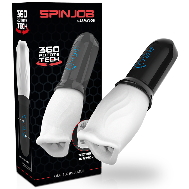 Stimolatore Sesso Orale Jamyjob Spinjob - JAMYJOB - Masturbatori Orali | erosidea.com