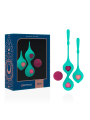 Rithual - Set I Di Allenamento Pelvico Deva Aqua Green - RITHUAL - Ovetti Palline Sfere | erosidea.com