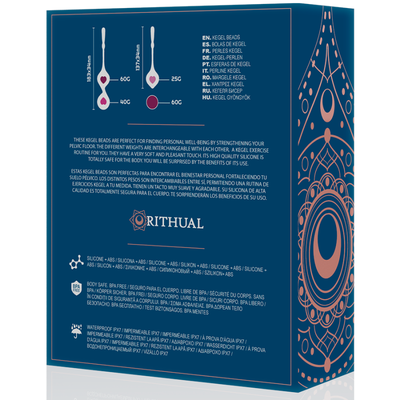 Rithual - Set I Di Allenamento Pelvico Deva Aqua Green - RITHUAL - Ovetti Palline Sfere | erosidea.com