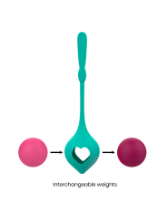 Rithual - Set I Di Allenamento Pelvico Deva Aqua Green - RITHUAL - Ovetti Palline Sfere | erosidea.com