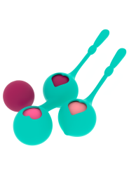 Rithual - Set I Di Allenamento Pelvico Deva Aqua Green - RITHUAL - Ovetti Palline Sfere | erosidea.com