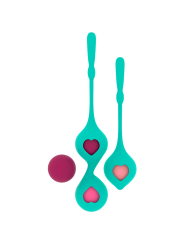Rithual - Set I Di Allenamento Pelvico Deva Aqua Green - RITHUAL - Ovetti Palline Sfere | erosidea.com