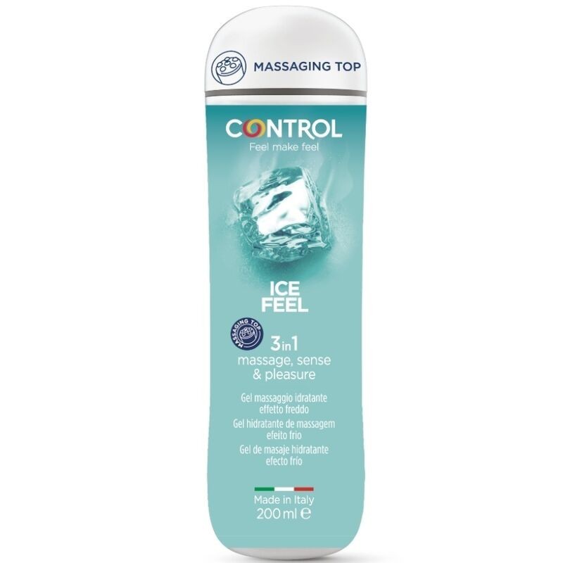 Gel 3 In 1 Ice Feel 200 Ml - CONTROL LUBES - A Base Silicone | erosidea.com