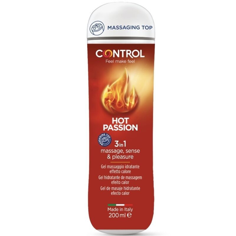 Control - Hot Passion Gel 3 In 1 200 Ml - CONTROL LUBES - A Base Silicone | erosidea.com