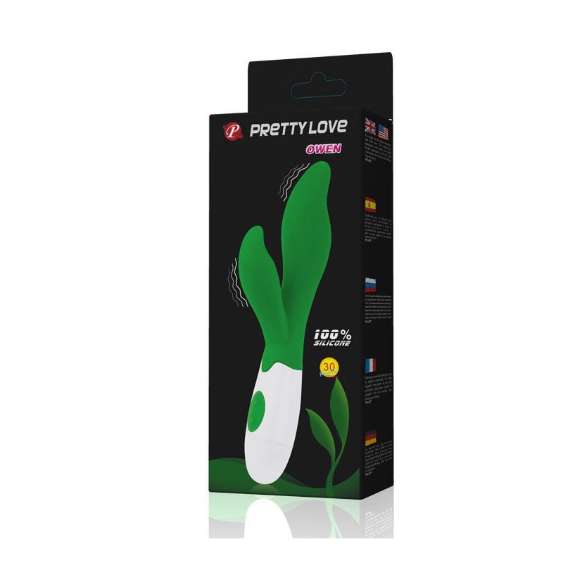 Vibratore Flirtazione Owen Green - PRETTY LOVE FLIRTATION - Vibratori | erosidea.com