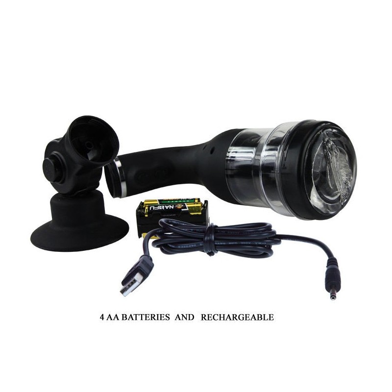 Masturbatore Automatico Rotation Lover Con Supporto - BAILE FOR HIM - Masturbatori | erosidea.com