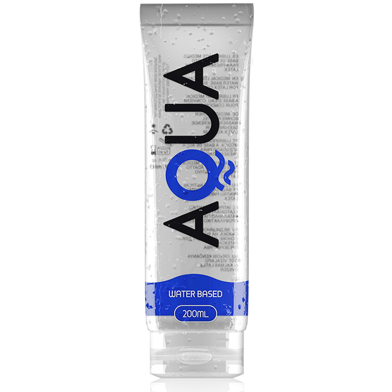 Lubricante Base De Agua 200 Ml - AQUA QUALITY - A Base Acqua | erosidea.com
