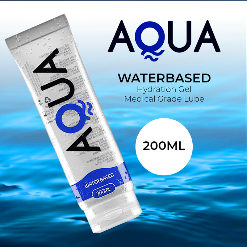 Lubricante Base De Agua 200 Ml - AQUA QUALITY - A Base Acqua | erosidea.com