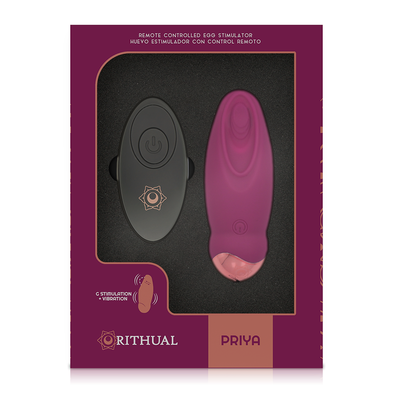 Rithual - Priya Egg Telecomando G-Spot + Vibrazione - RITHUAL - Vibratori per Coppia | erosidea.com